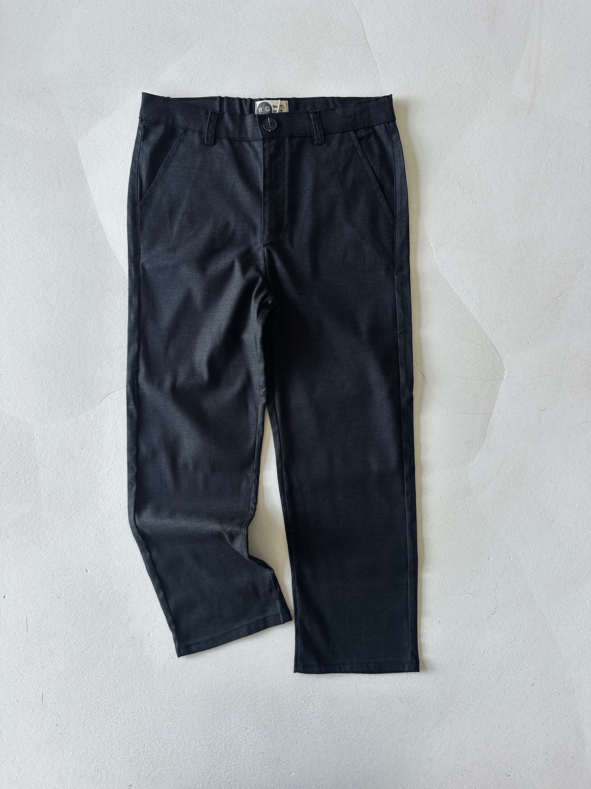 Genç Çocuk Klasik Kesim Pantolon %100 Pamuk | 9–15 Yaş | İlkbahar–Yaz | RG Brand | RG3708 - TAŞ