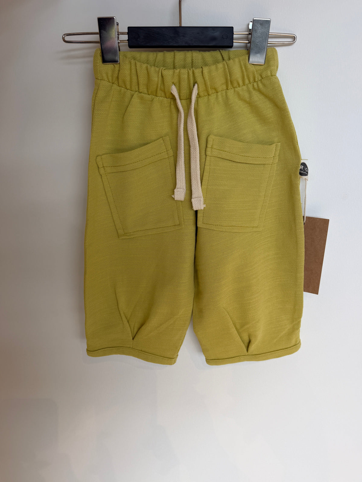 Bebek Balon Pantolon | 6 Ay–4 Yaş | Çift Cepli, Pamuk | Zeytin Yeşili | RG Brand | RG383 - YEŞİL