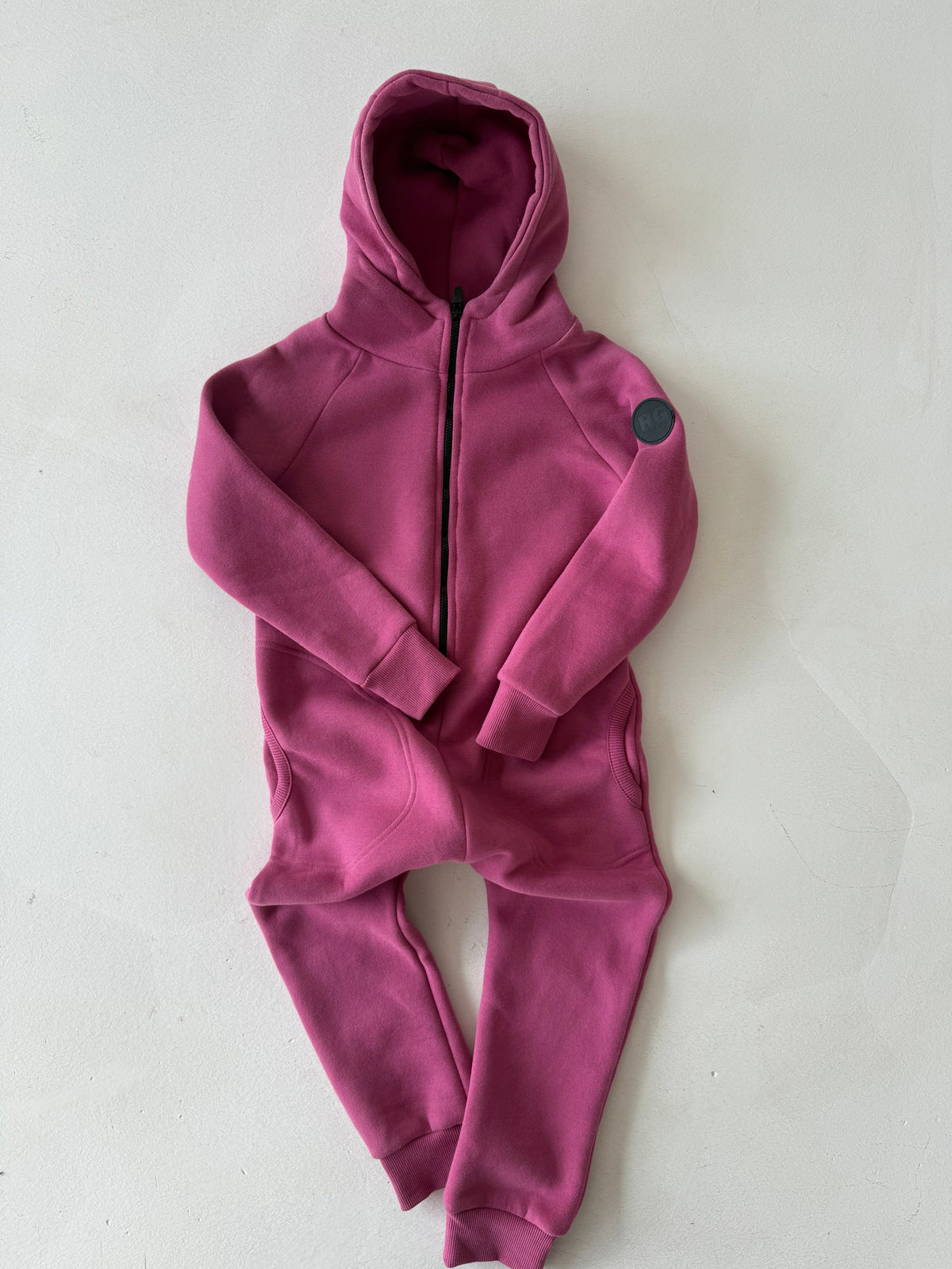 Çocuk Unisex Kışlık Kapüşonlu Fermuarlı Tulum | 3–9 Yaş | RG Brand | RG1439 - BORDO