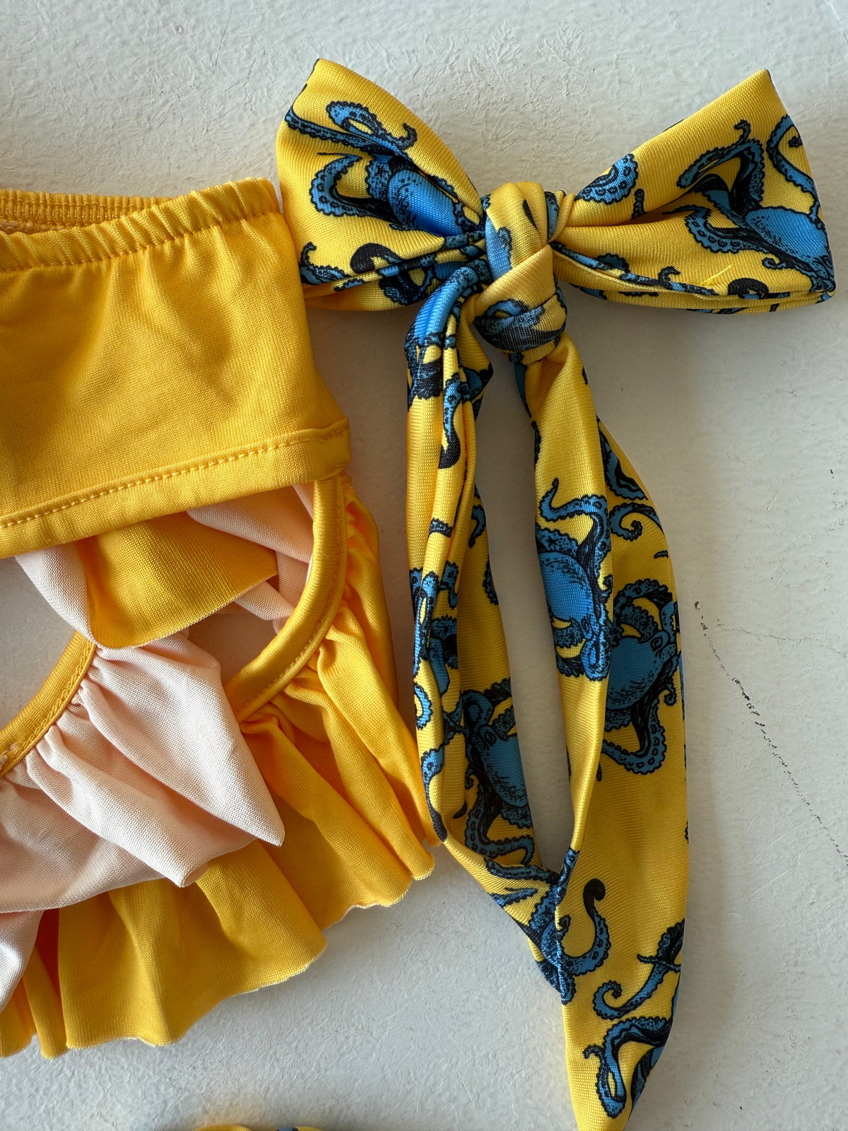 Kız Çocuk 2 Parça Bikini ve Saç Bandı | 3–9 Yaş | RG Brand | RG1467 - PALMİYE