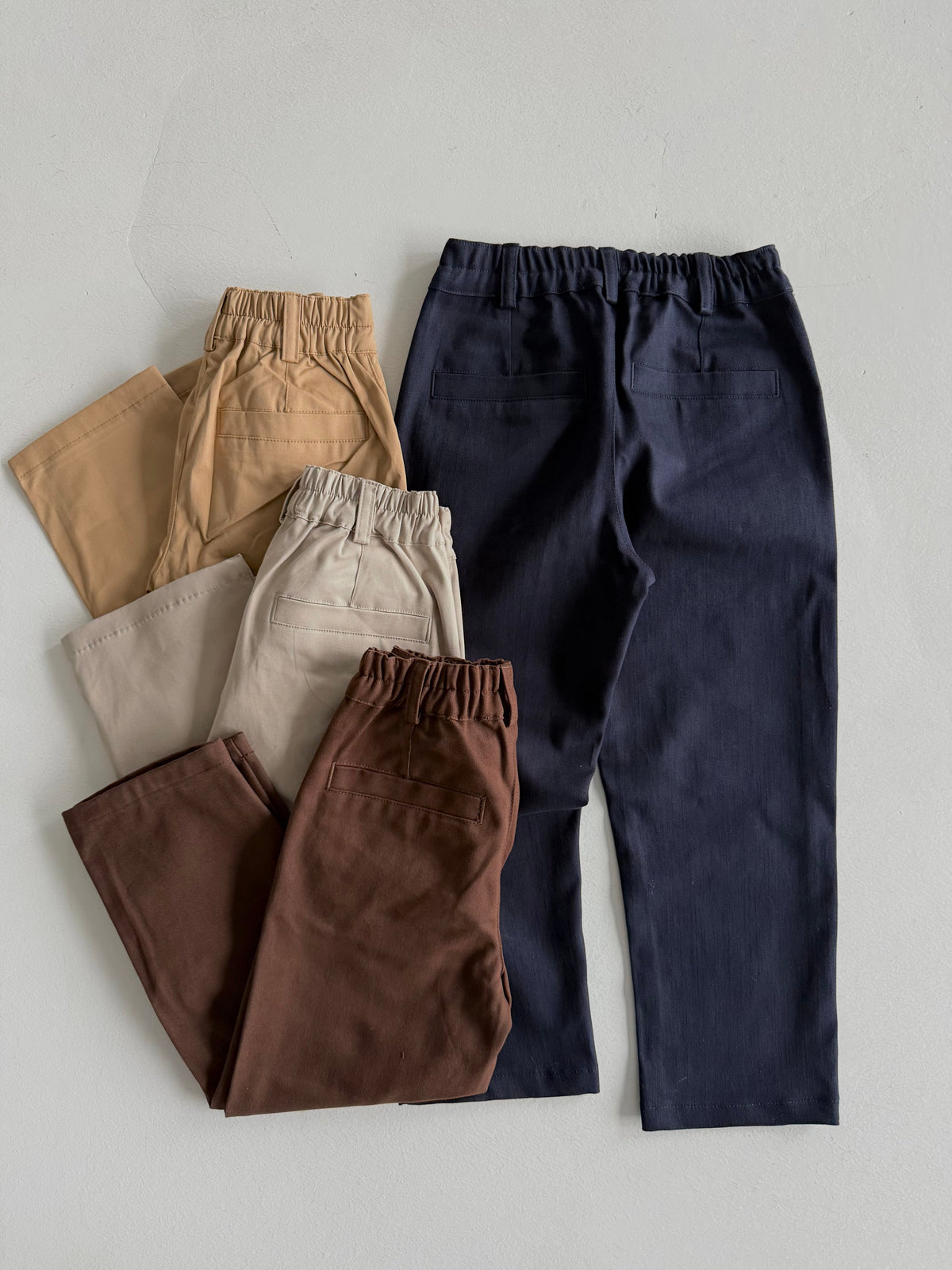 Erkek Çocuk Gabardin Pantolon 3–9 Yaş | RG Brand | RG1489 - SİYAH