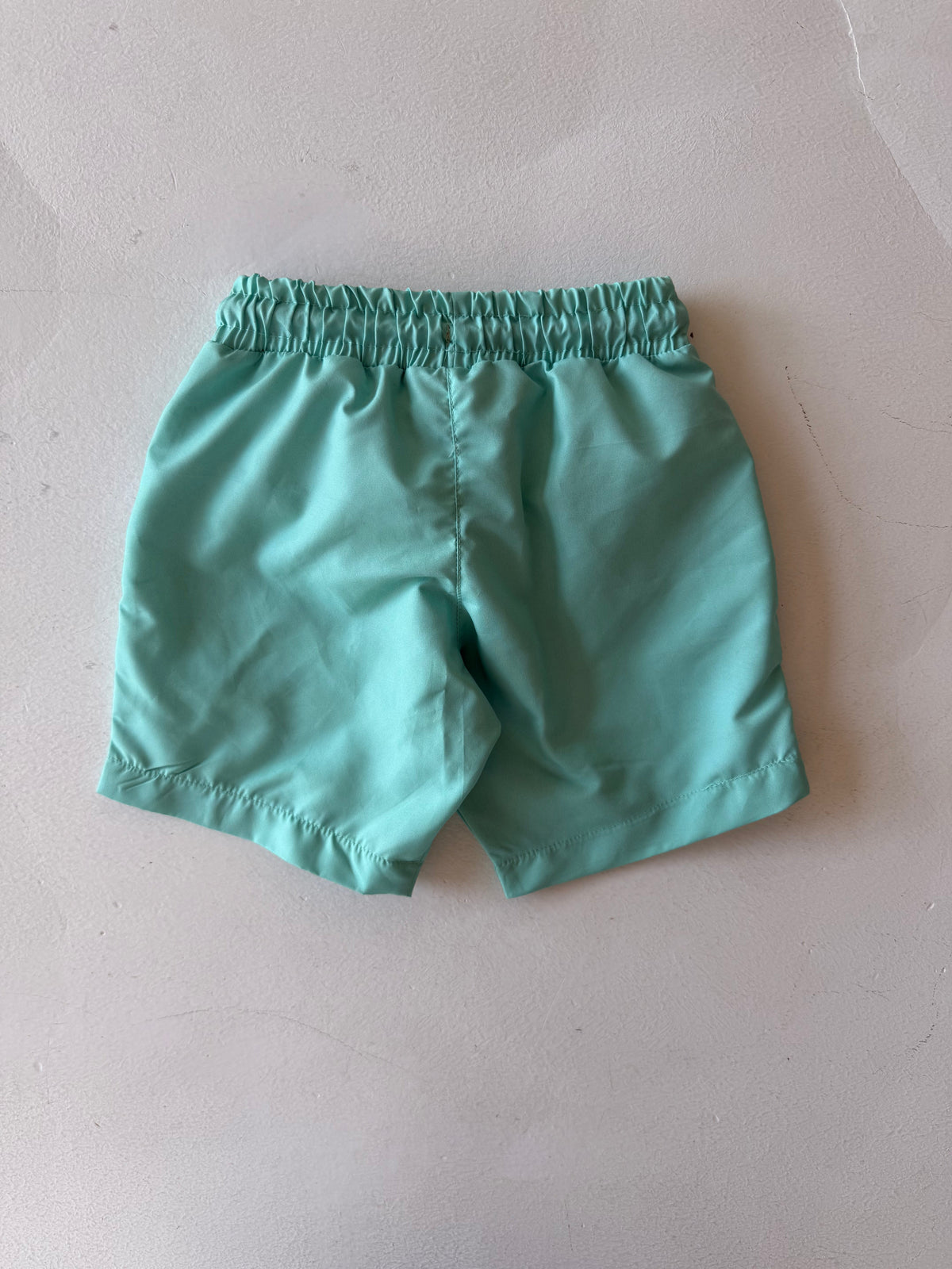 Çocuk Hızlı Kuruyan Desenli Yüzme Şortu | RG Brand | 3–9 Yaş | RG1494 - TAŞ