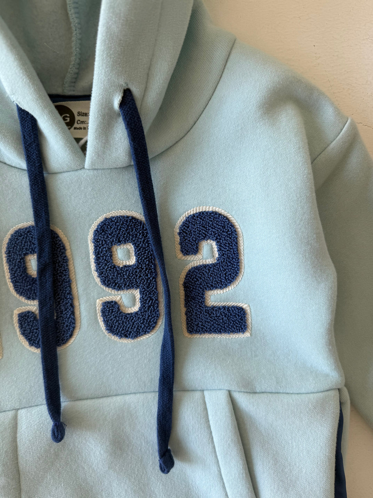 Kapüşonlu Kız Çocuk Etek Elbise | 3–9 Yaş | RG Brand | RG1499 - MAVİ