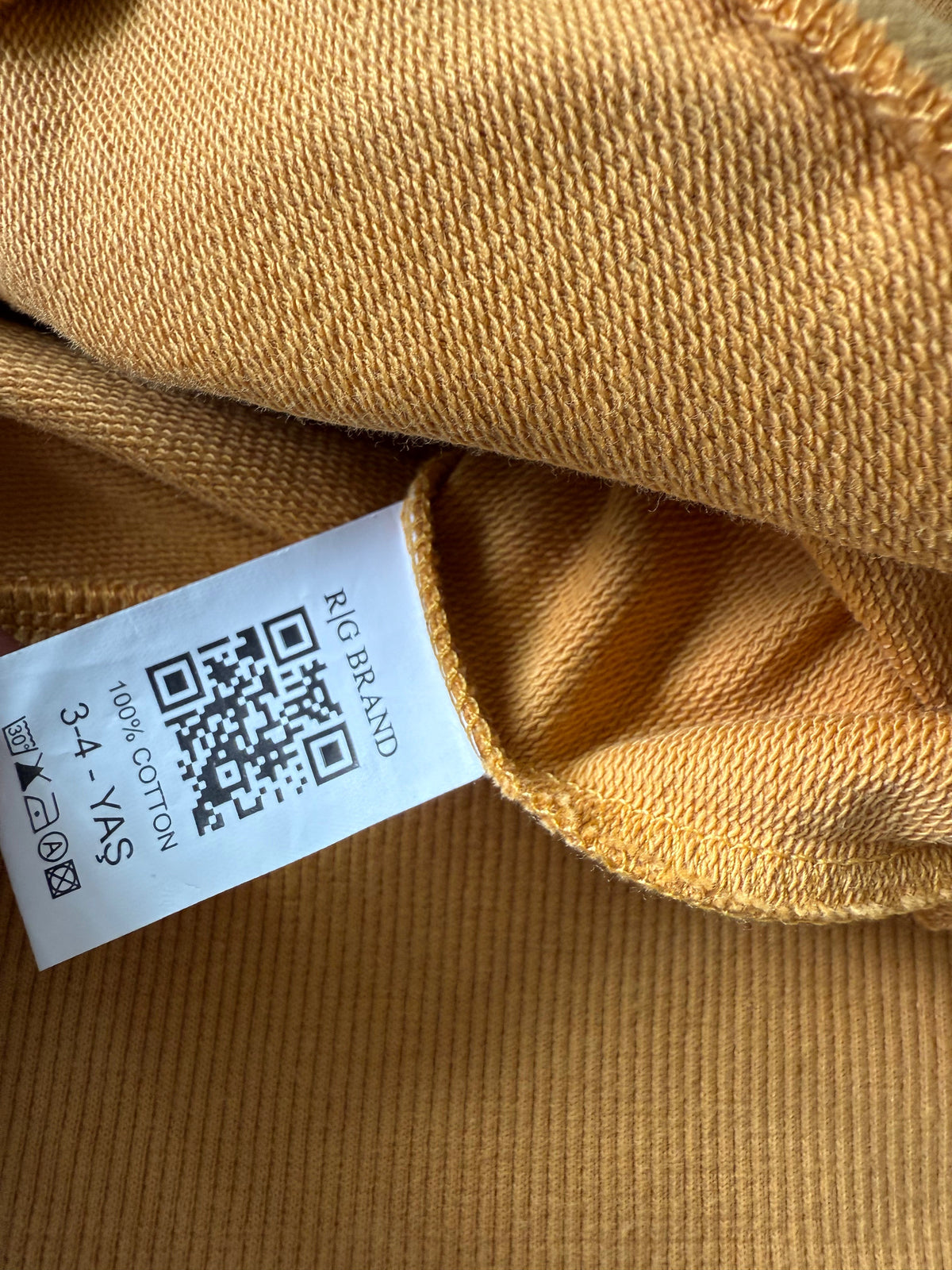 Kız Çocuk Kapüşonlu Sweat Elbise | 3–9 Yaş | RG Brand | RG1509 - LACİVERT