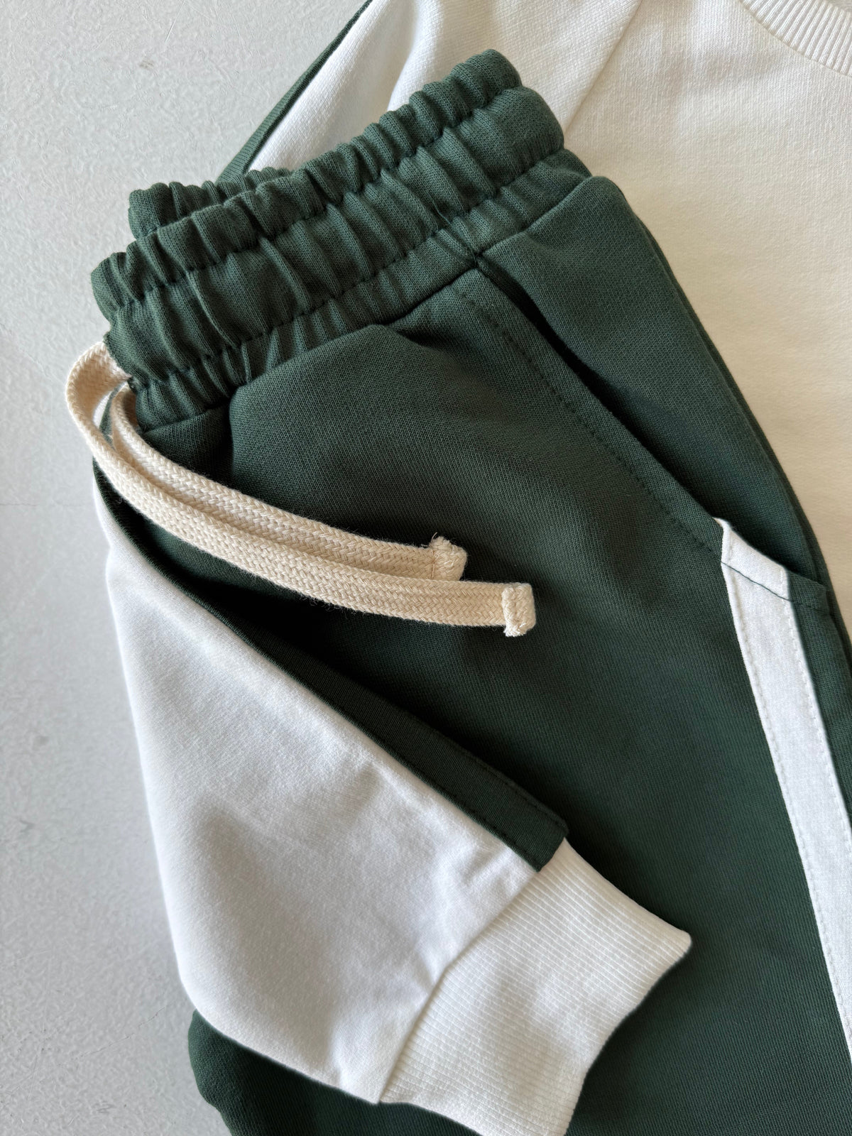 Çocuk Alt Üst Takım | Günlük Kullanıma Uygun Eşofman ve Sweatshirt | Rahat Kesim | RG1624 - KİREMİT