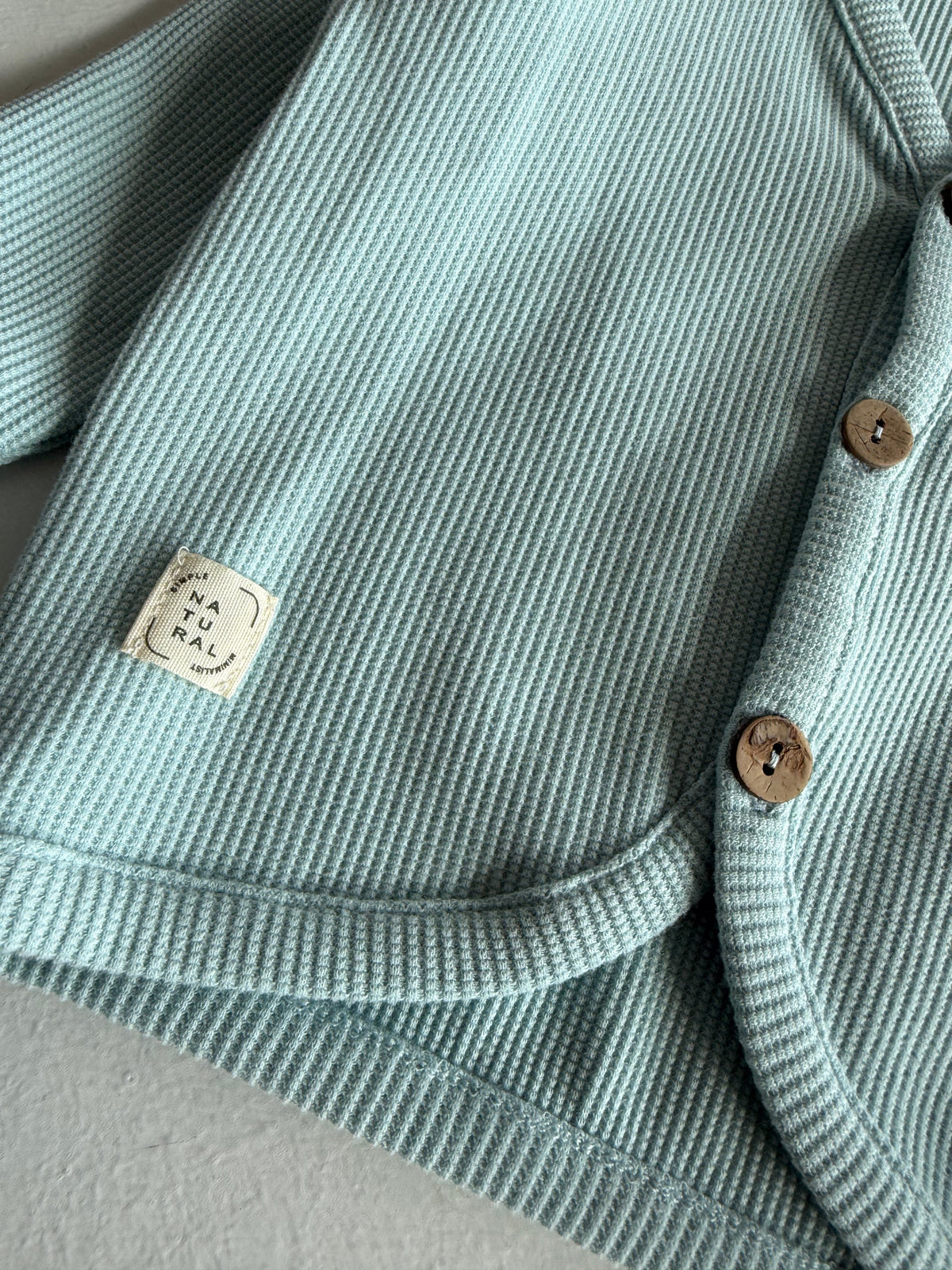 Unisex Düğme Detaylı Bebek Hırkası | 6 Ay–4 Yaş | RG Brand | RG164 - PEMBE