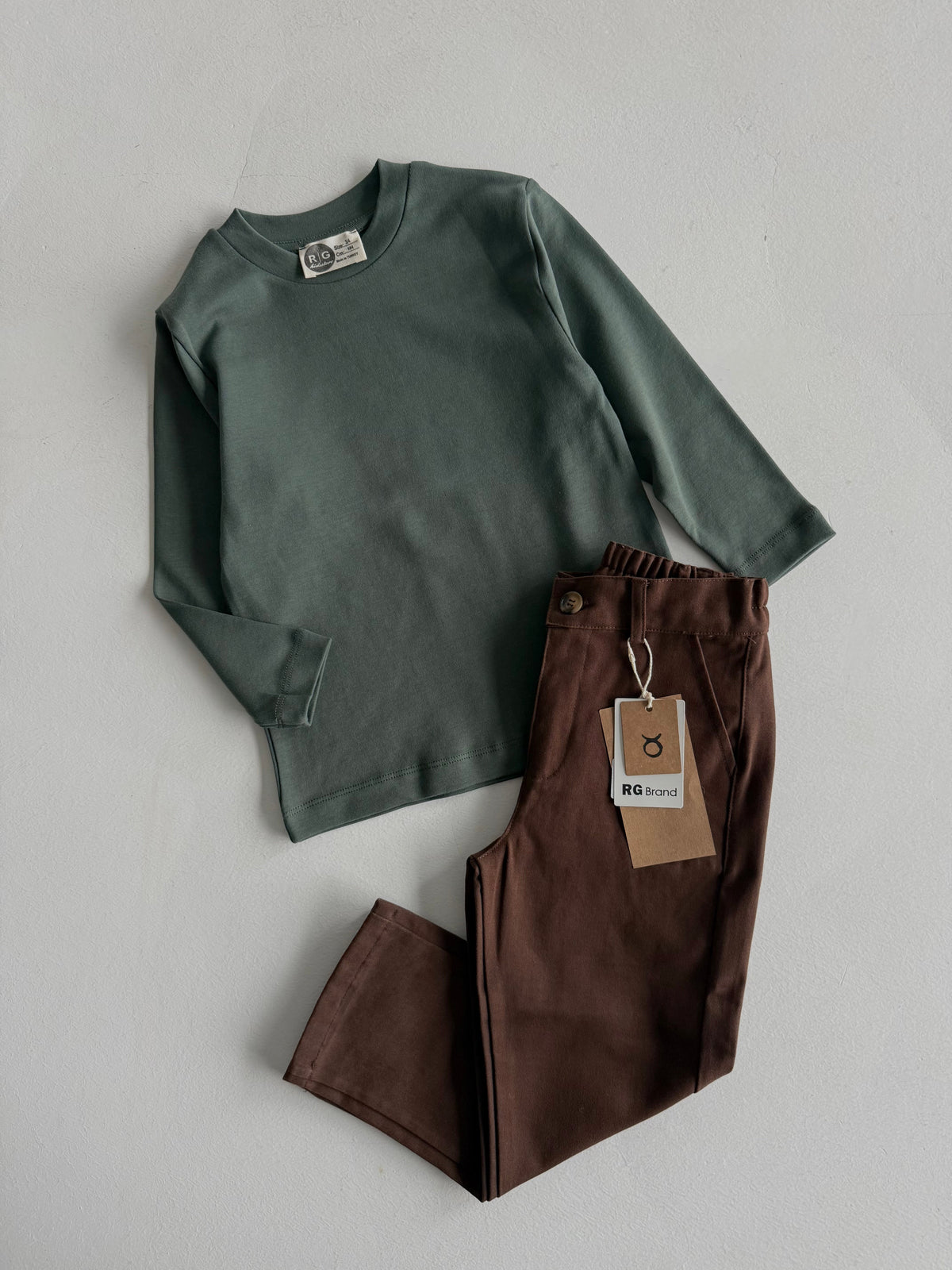 Erkek Çocuk Gabardin Pantolon 3–9 Yaş | RG Brand | RG1489 - LACİVERT