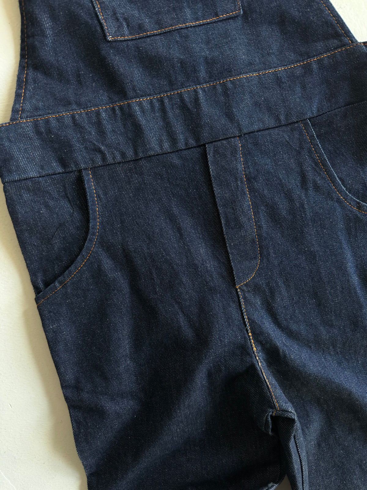 Kız ve Erkek Çocuk Denim Salopet | 3–9 Yaş | Mavi, Lacivert | %100 Pamuk | RG Brand | RG1737 - MAVİ