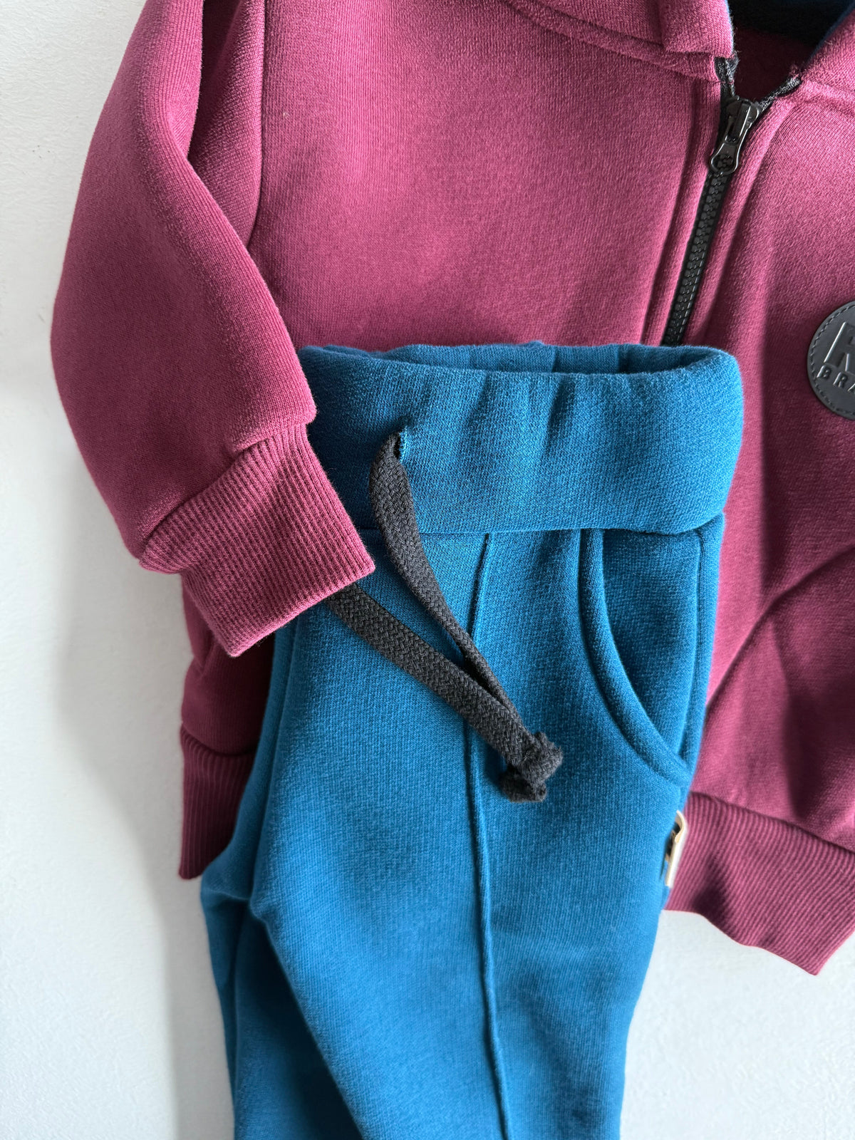Bebek Fermuarlı Hırka Eşofman Takımı | 6 Ay–4 Yaş | RG Brand | RG253 - BORDO