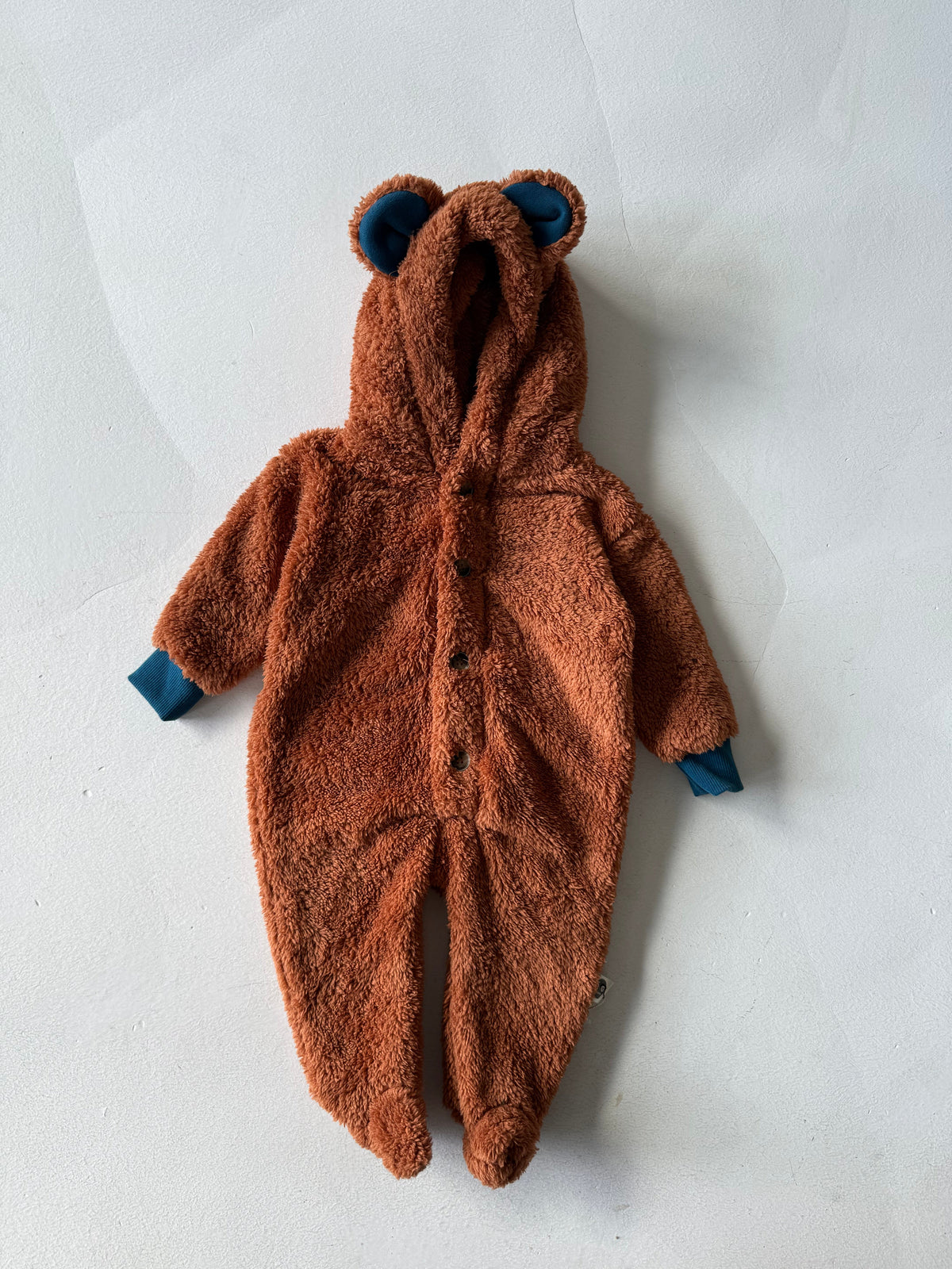 Kulak Detaylı Kapüşonlu Kışlık Bebek Tulumu | 6 Ay–4 Yaş | RG Brand | RG257 - HAKİ