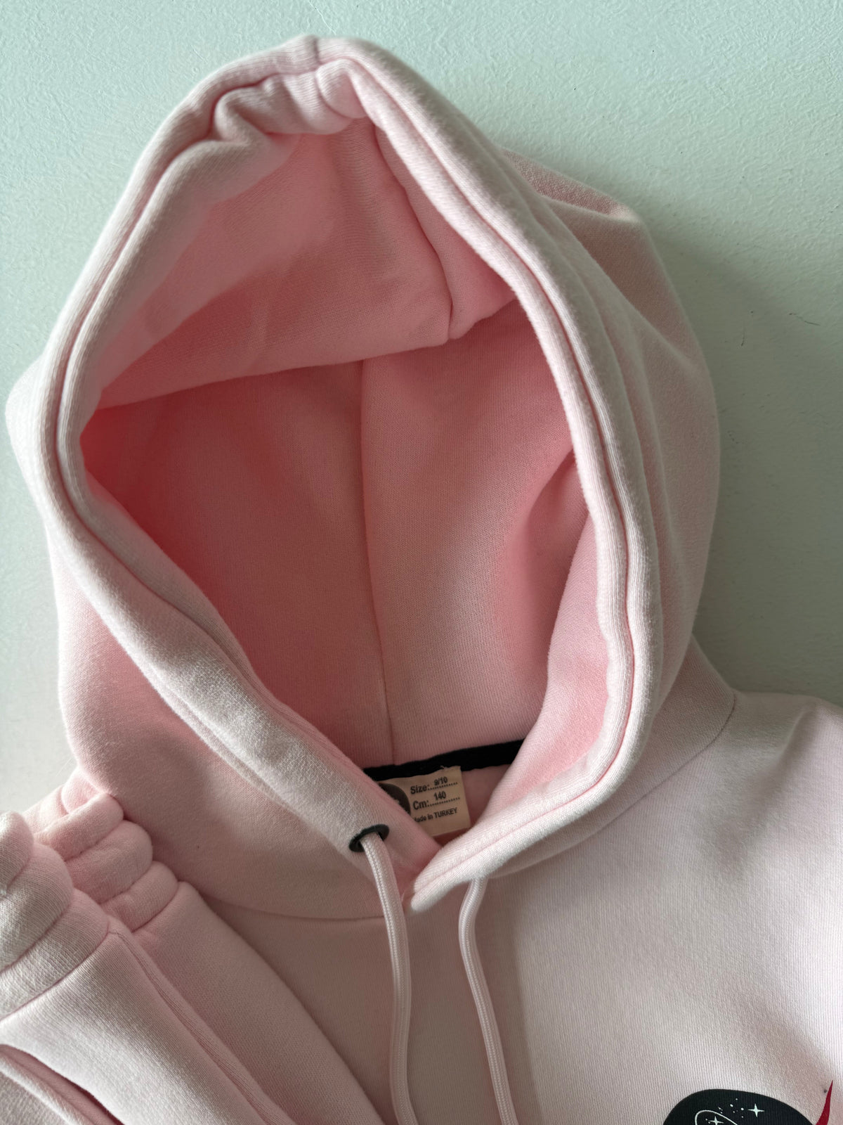 Genç Unisex Kapüşonlu Eşofman Takımı | 9–15 Yaş | RG Brand | RG3306 - PEMBE