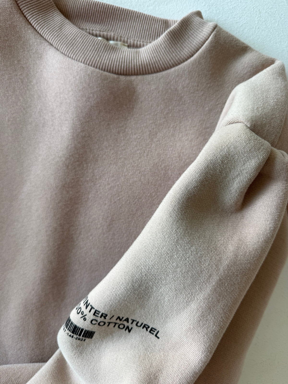 Genç Baskı Detaylı Sweatshirt | RG Brand | 9–15 Yaş | RG3308 - KREM