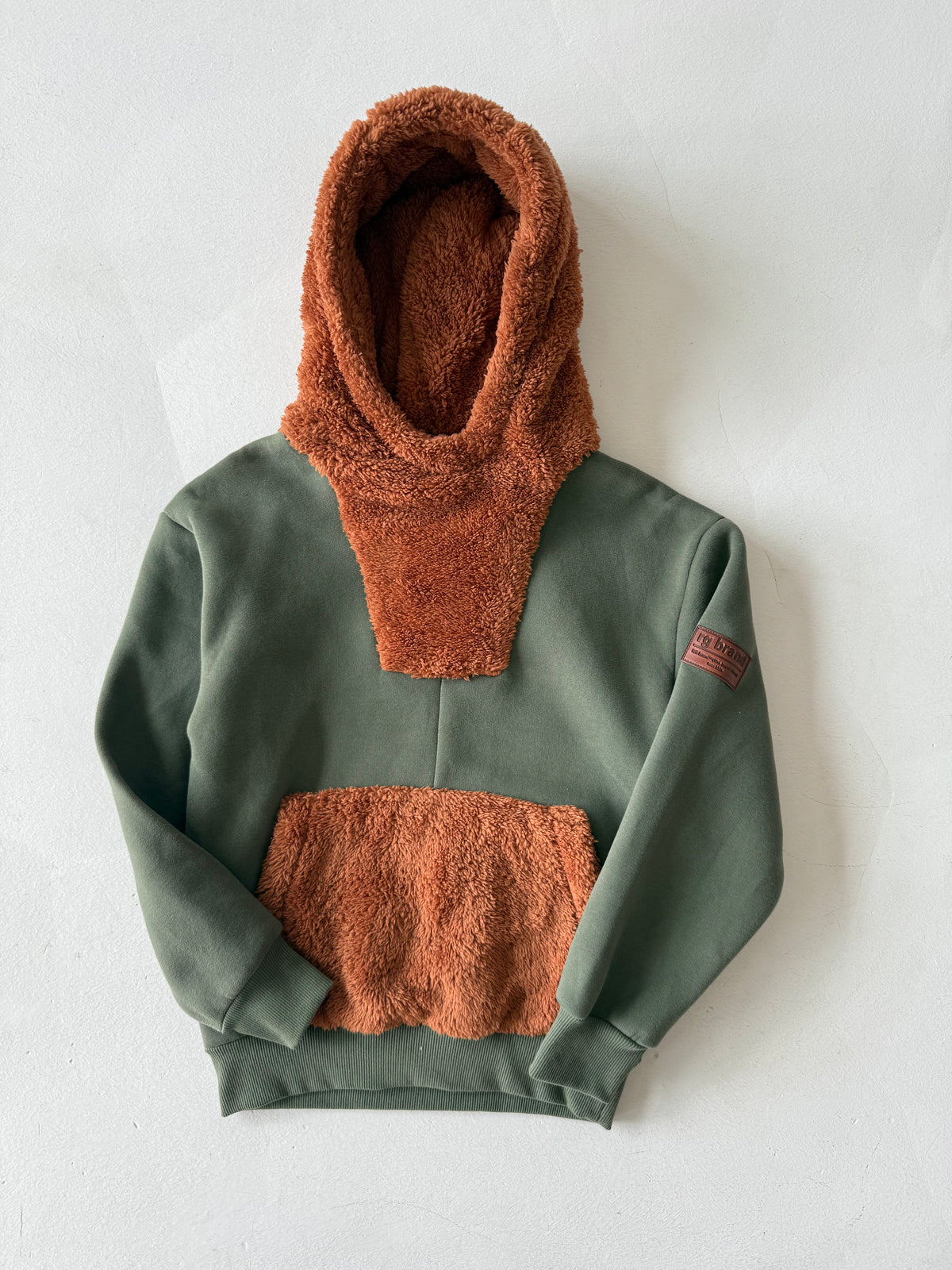 Genç Unisex Kanguru Cepli Kapüşonlu Sweatshirt | 9–15 Yaş | RG Brand | RG3310 - SİYAH