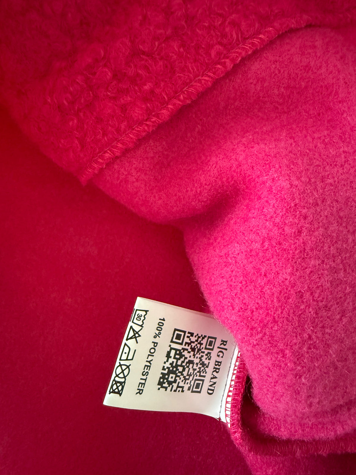 Kız ve Erkek Çocuk Kaşe Mont | Çift Cepli ve Düğmeli | 9–15 Yaş | RG Brand | RG3318 - FUŞYA
