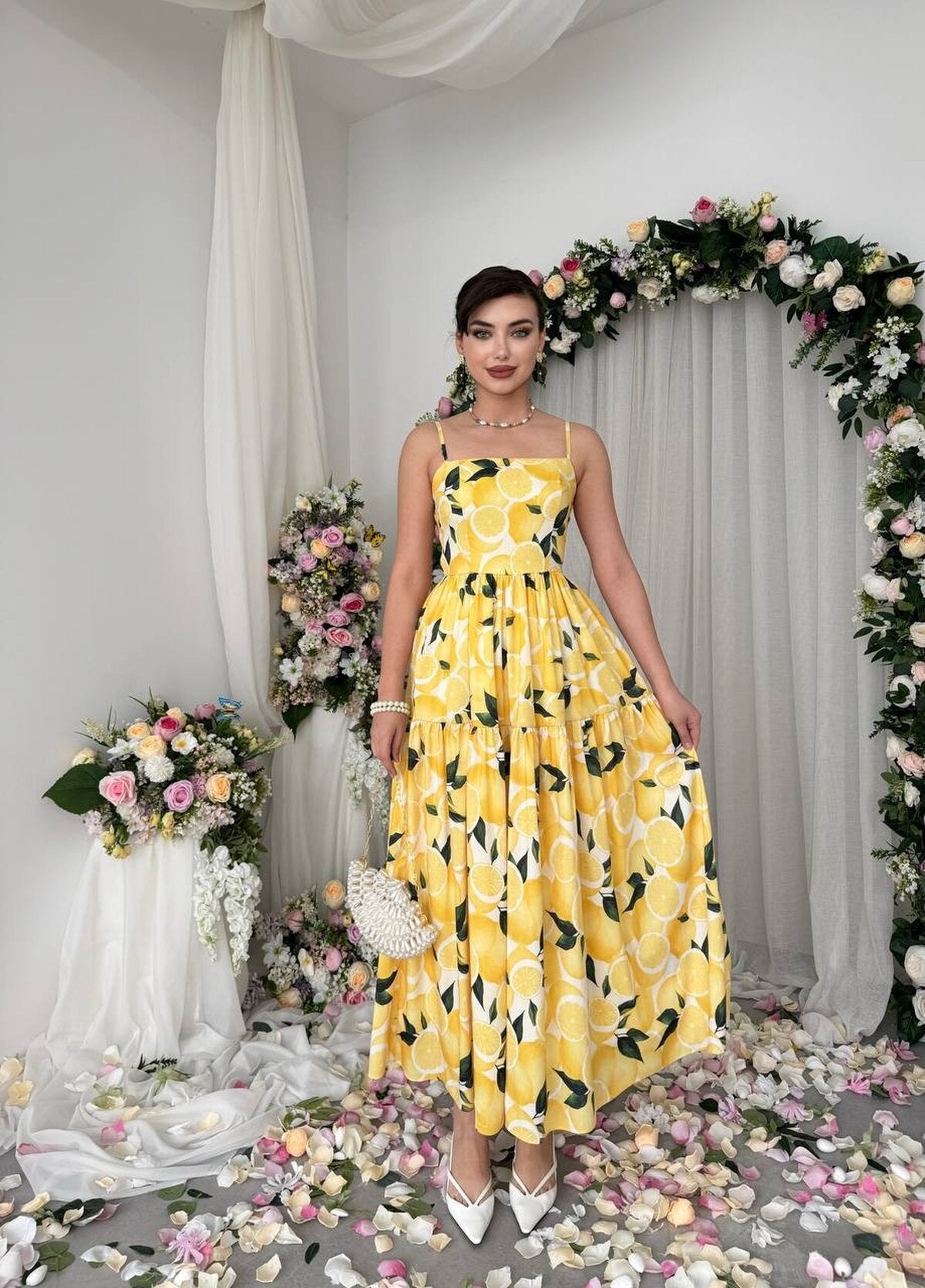 Rochie Acon cu imprimeu