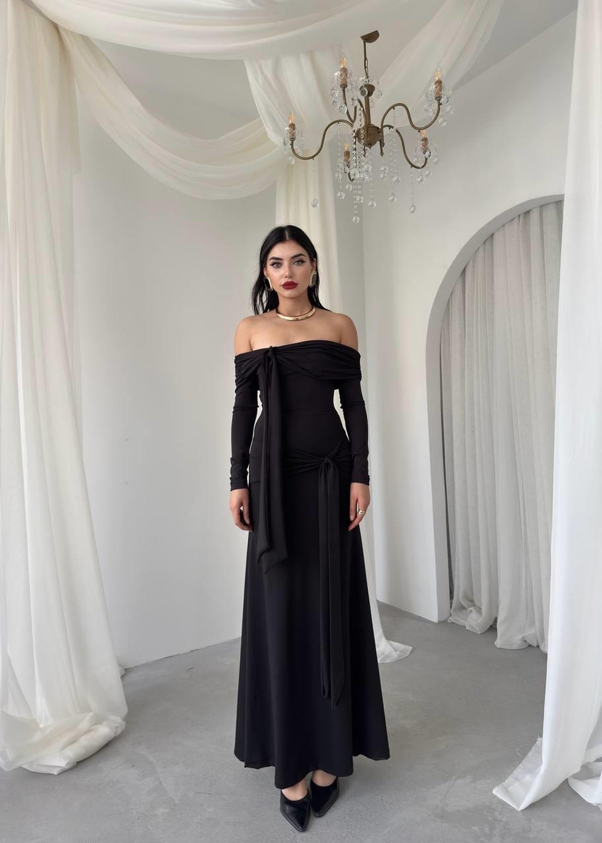 Rochie fără bretele Adole