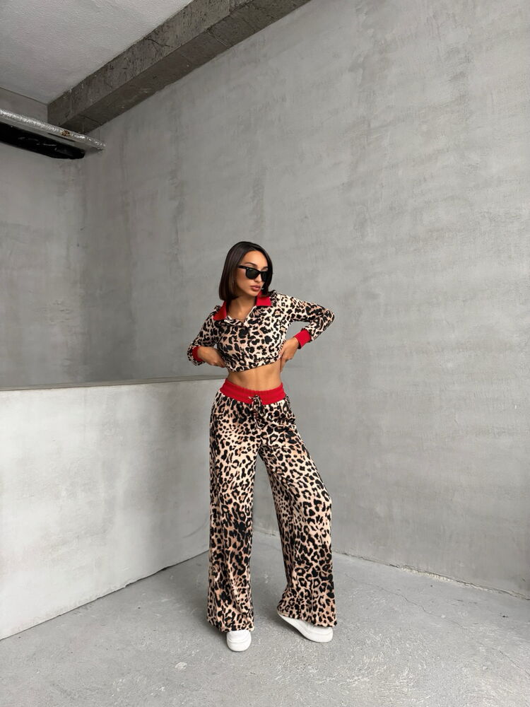 Wholesale Polo T-Shirt - B. Leopard
