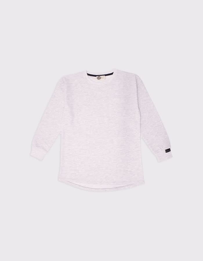 Baskılı Genç Kız Kazak Rahat Kesim | 9–15 Yaş | RG Brand | RG3254 - GRİ