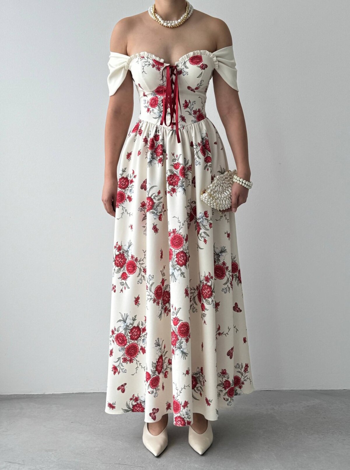Beal Midi Elbise