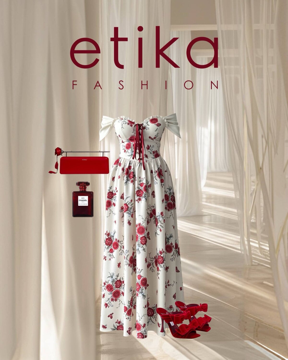 Beal Midi Elbise