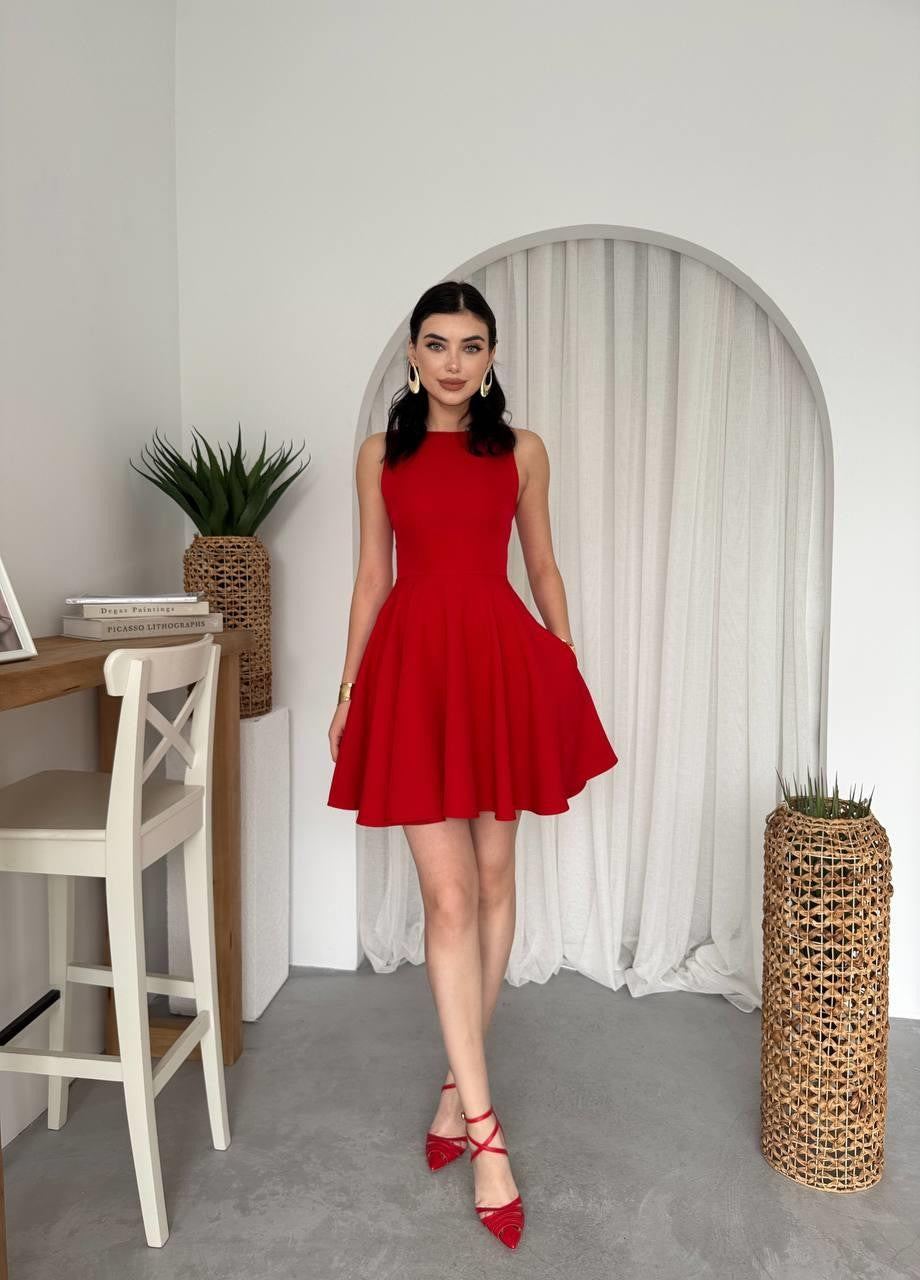 Rochie Berl cu detalii de buzunare pe lateral