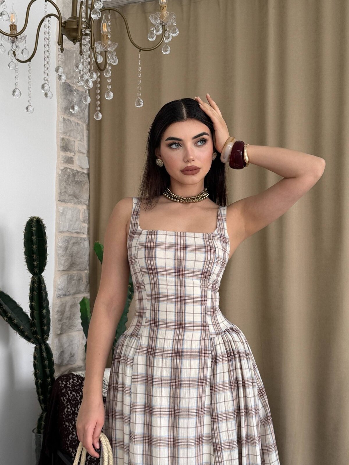 Bess Midi Elbise