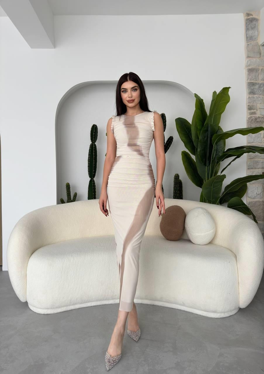 Rochie midi Blane