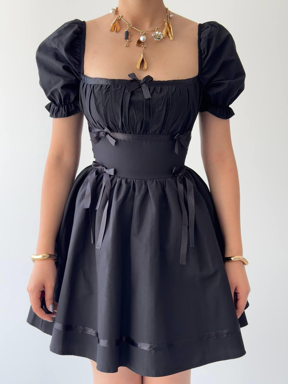 Rochie cu fundă decorativă Boje