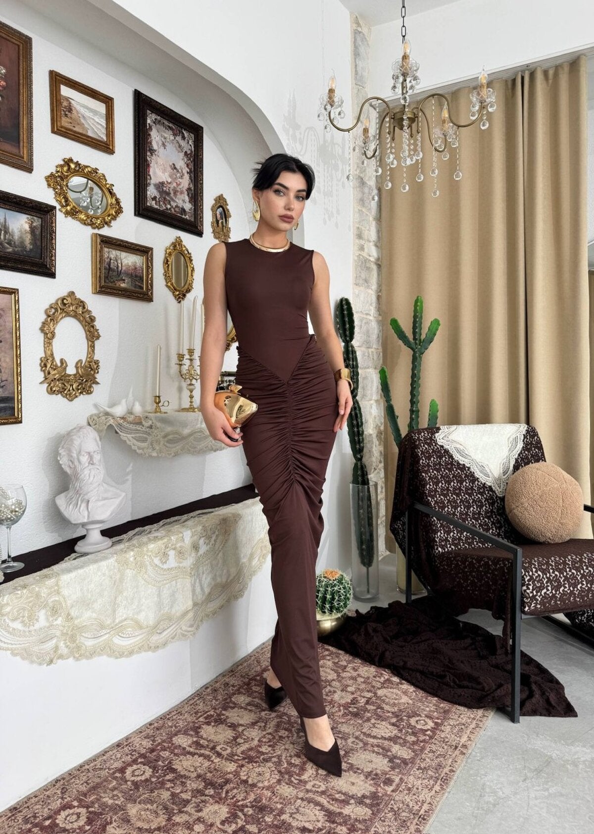 Rochie Boss Cut Out