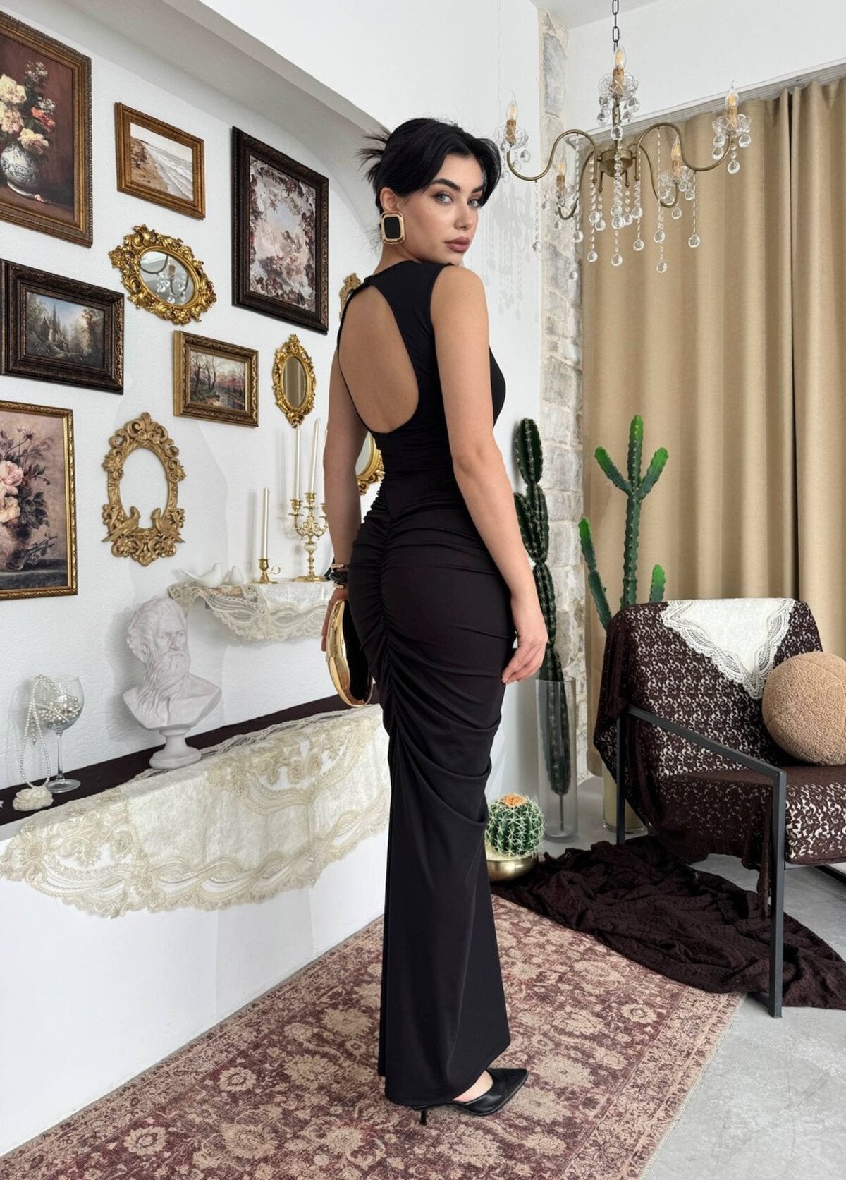 Boss Rochie Decupată