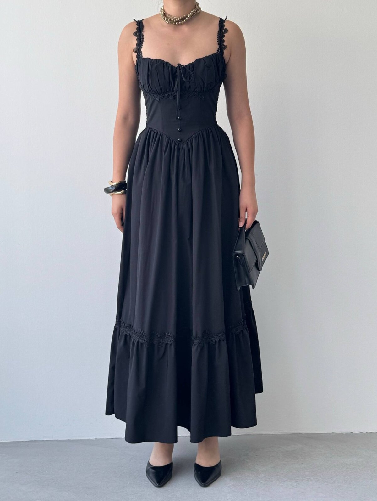 Rochie Midi în Carouri