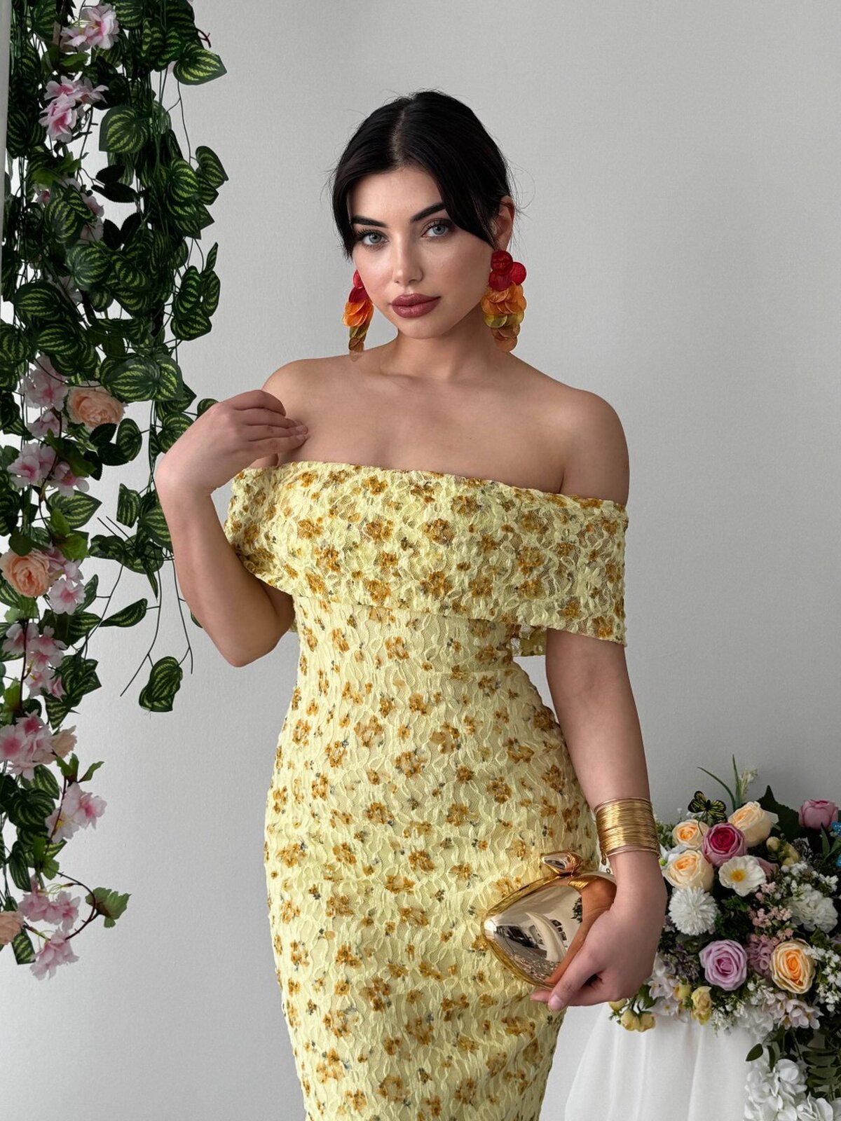 Rochie fără bretele Cesa