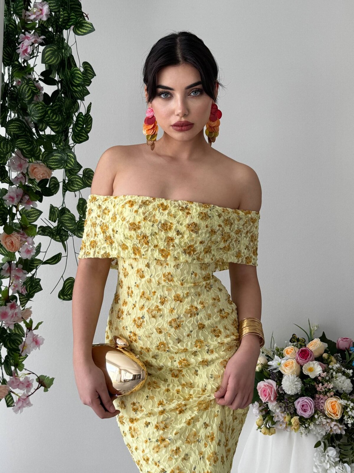 Rochie fără bretele Cesa
