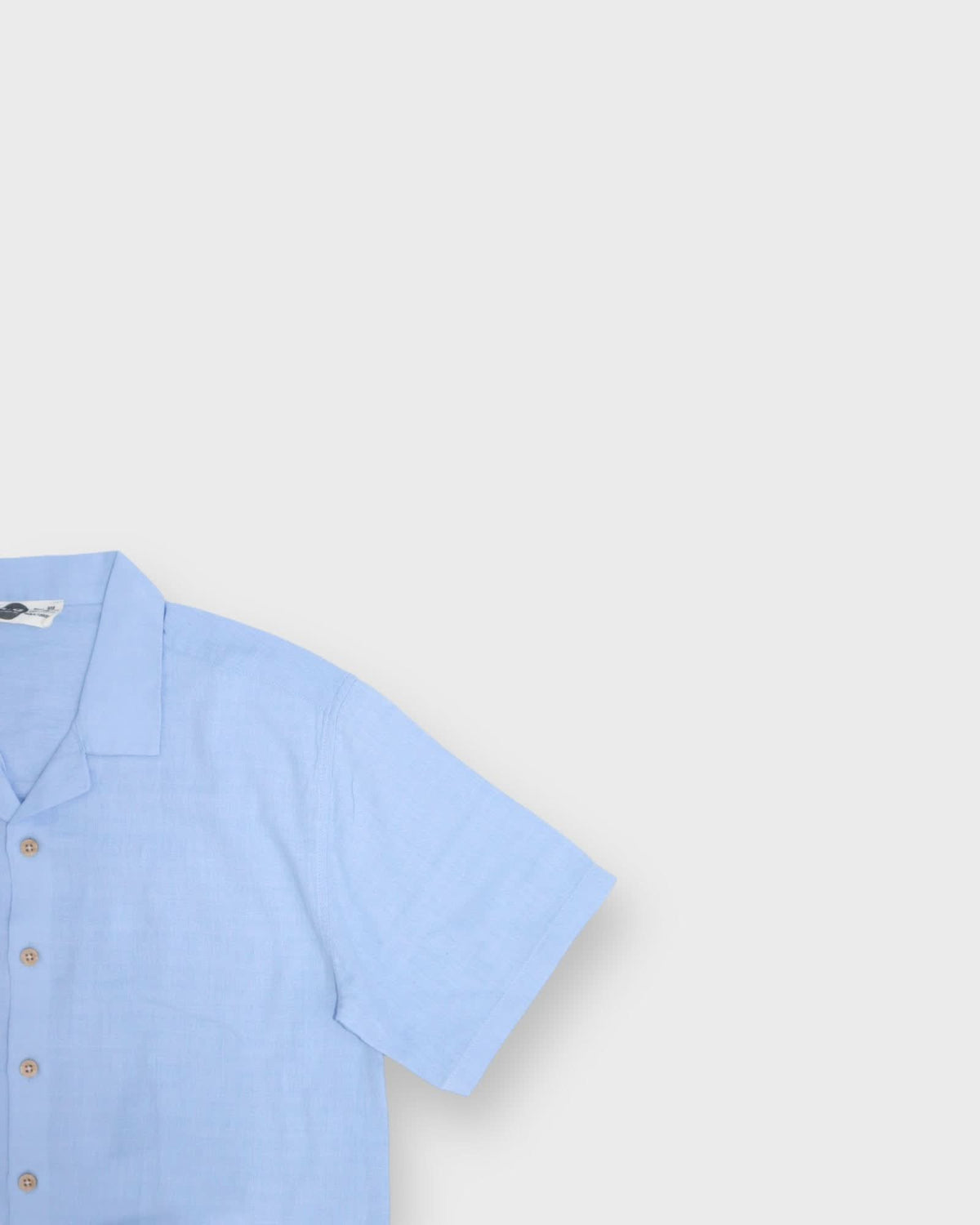 Çocuk Apaş Yaka Kısa Kollu Gömlek | 3–9 Yaş | RG Brand | RG1568 - MAVİ
