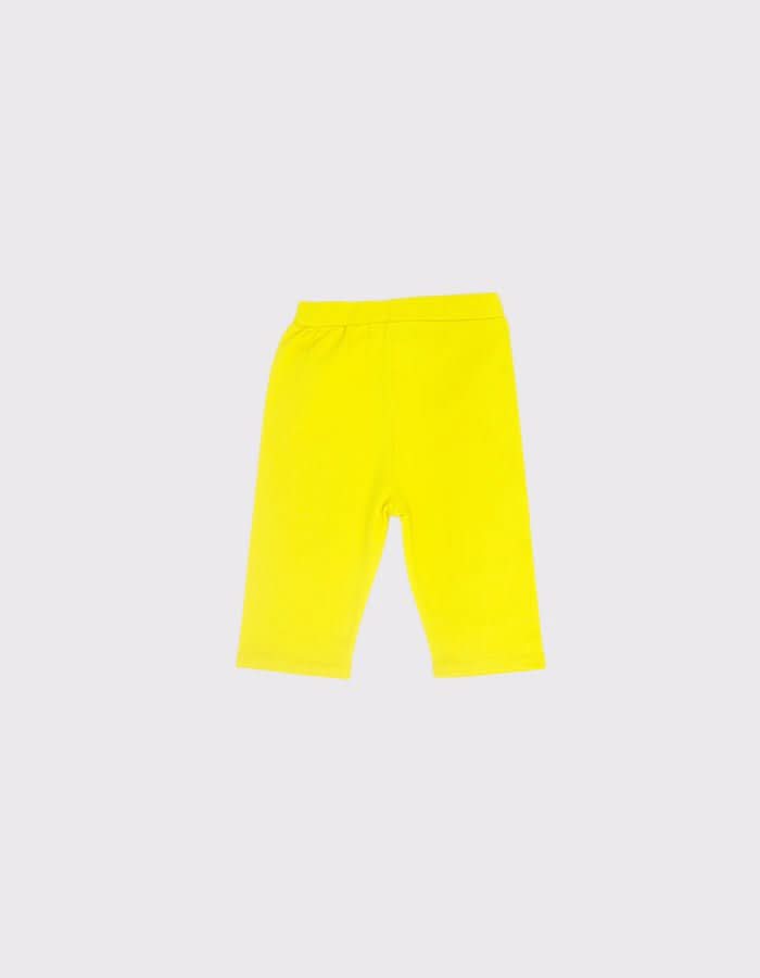 Kız Çocuk Basic Likralı Capri Tayt | 3–9 Yaş | RG Brand | RG1363 - GRİ