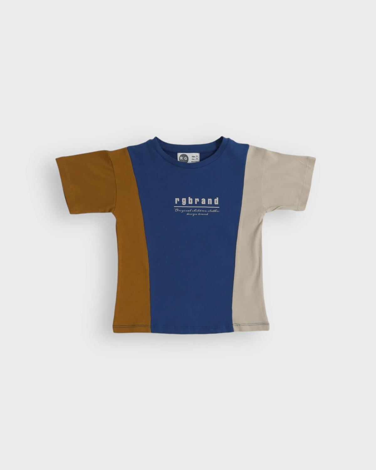 Çocuk Unisex Çok Renkli Tişört | 3–9 Yaş | RG Brand | RG1293 - LACİVERT