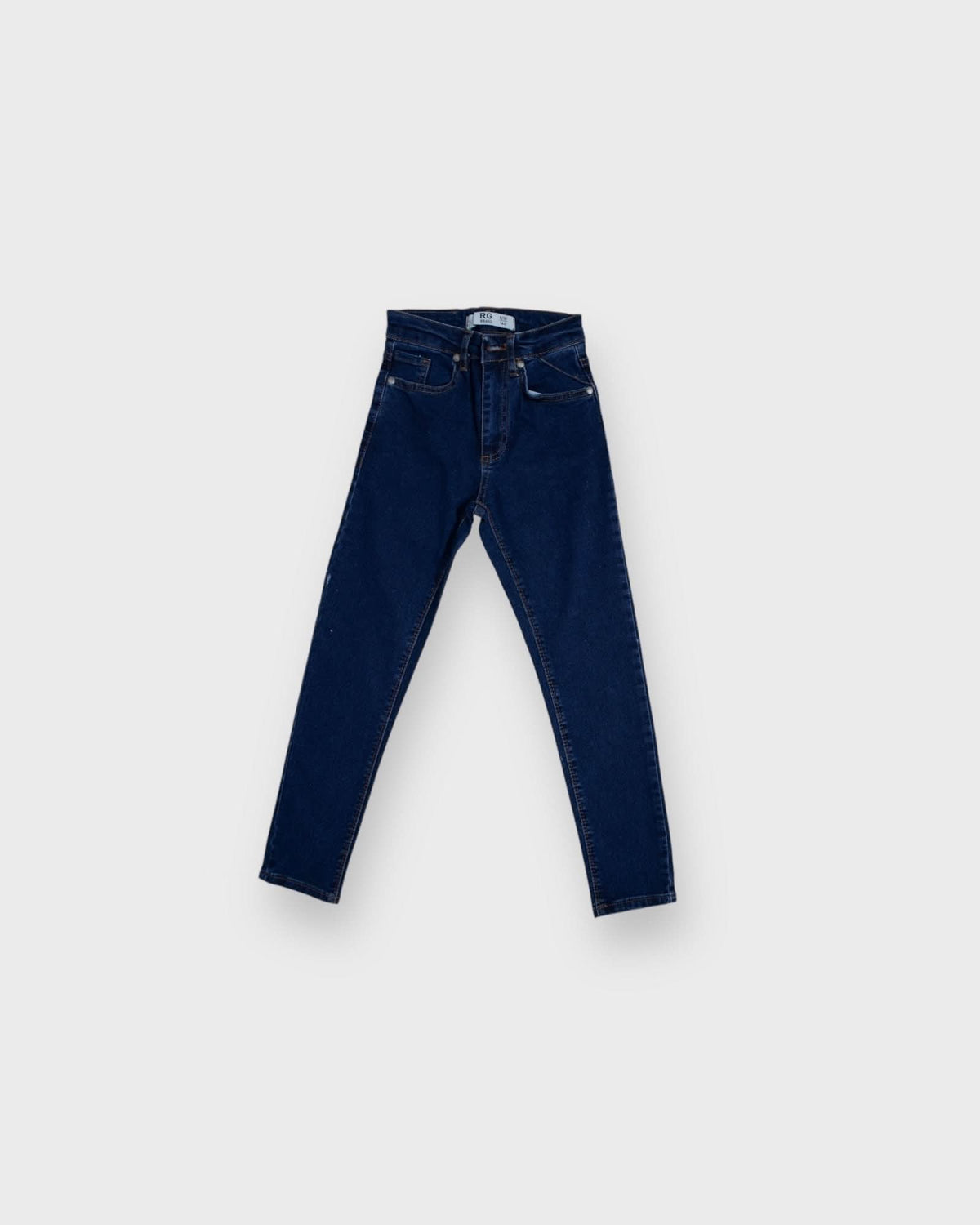 Genç Çocuk Unisex Koyu Mavi Jean | 9–15 Yaş | Kız ve Erkek Çocuk Kot Pantolon | RG3323 - MAVİ