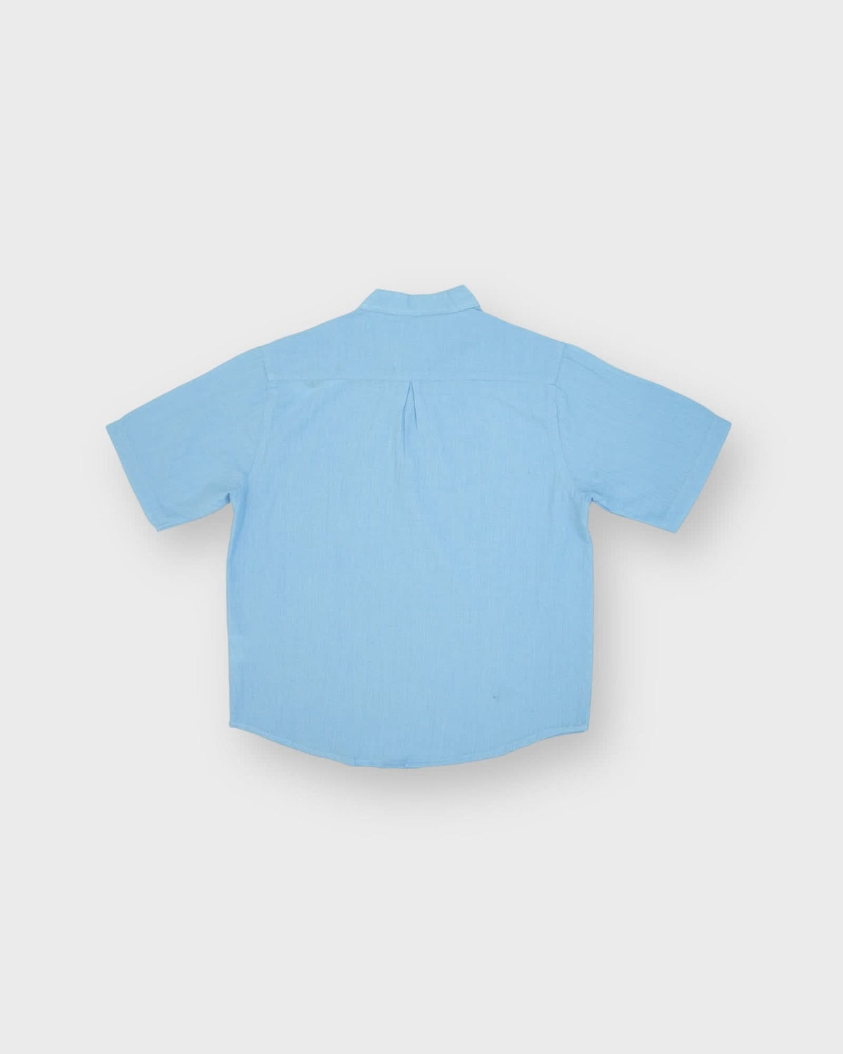 Çocuk Yazlık Keten Yaka Gömlek | 3–9 Yaş | RG Brand | RG1496 - MAVİ