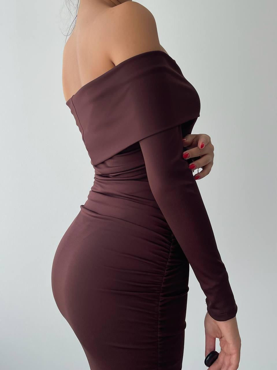 Rochie Dakota drapată