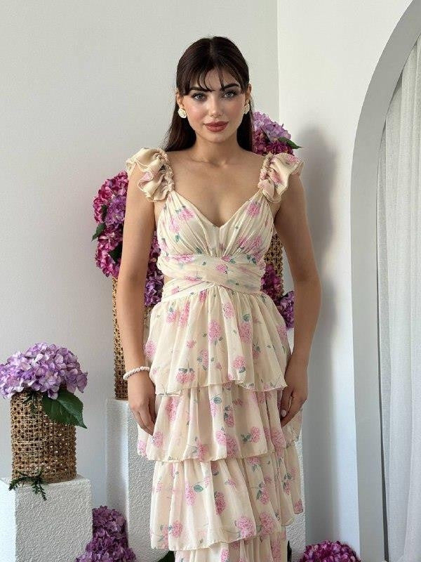Rochie Dea cu Decolteu la Spate