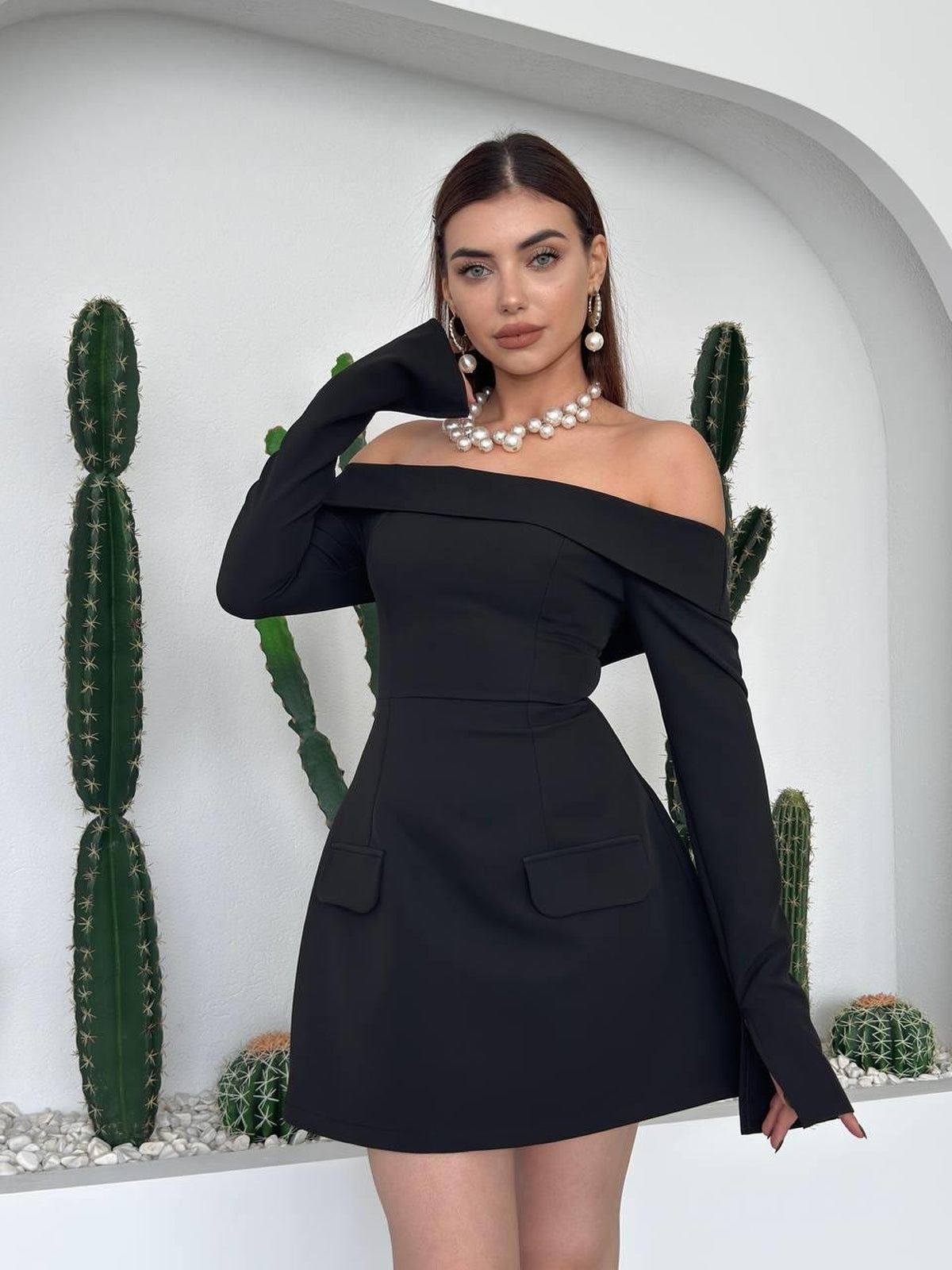Rochie fără bretele Devru