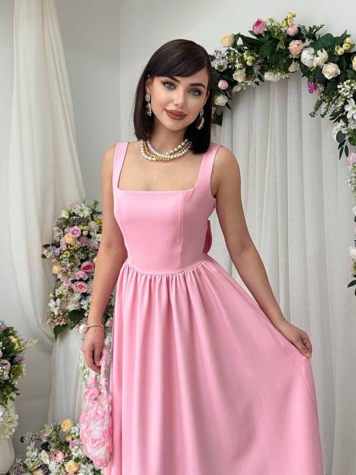 Dina Rochie cu detalii fundiță