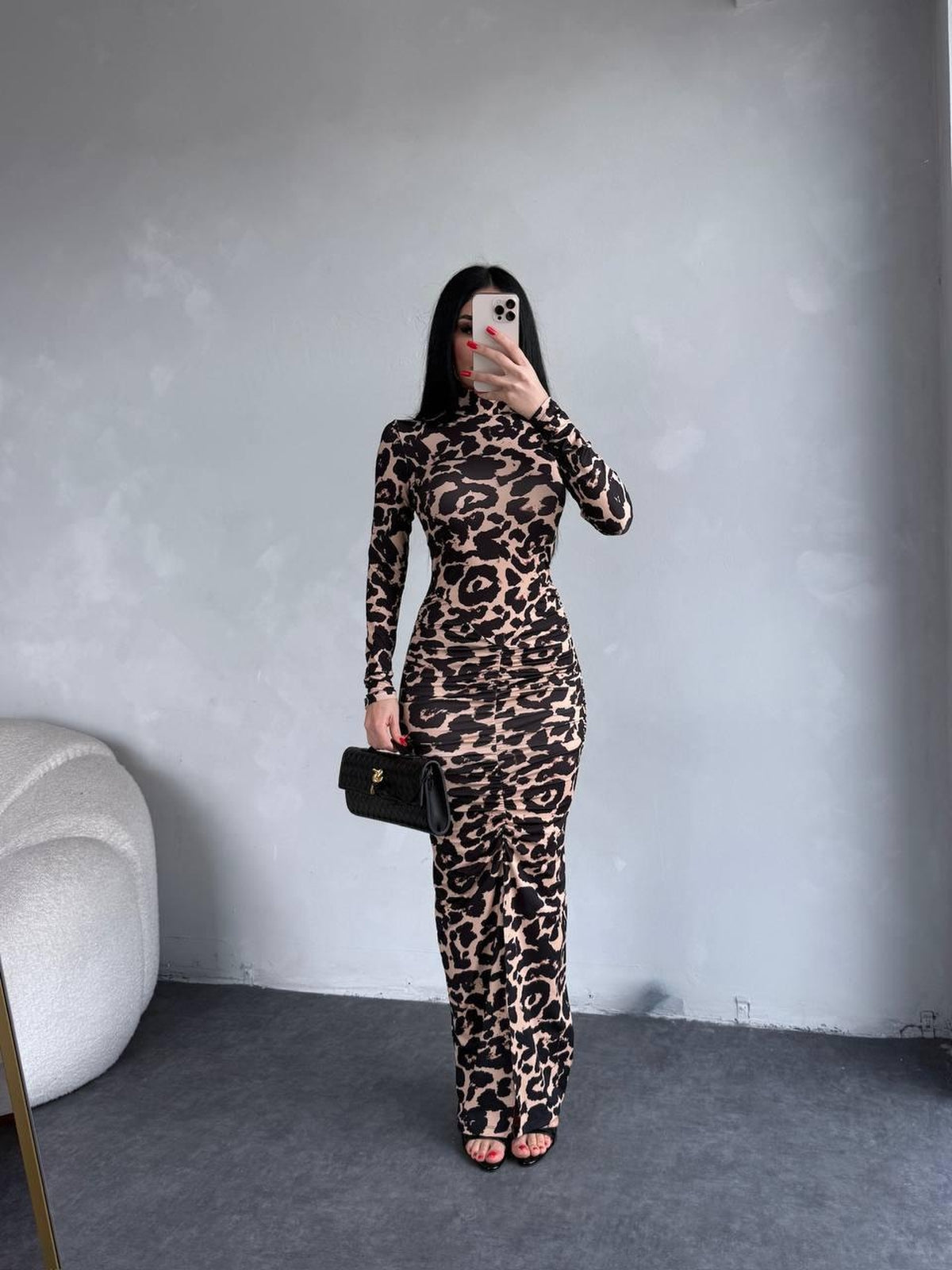 ROCHIE MAXI CUTĂ DRAPEU