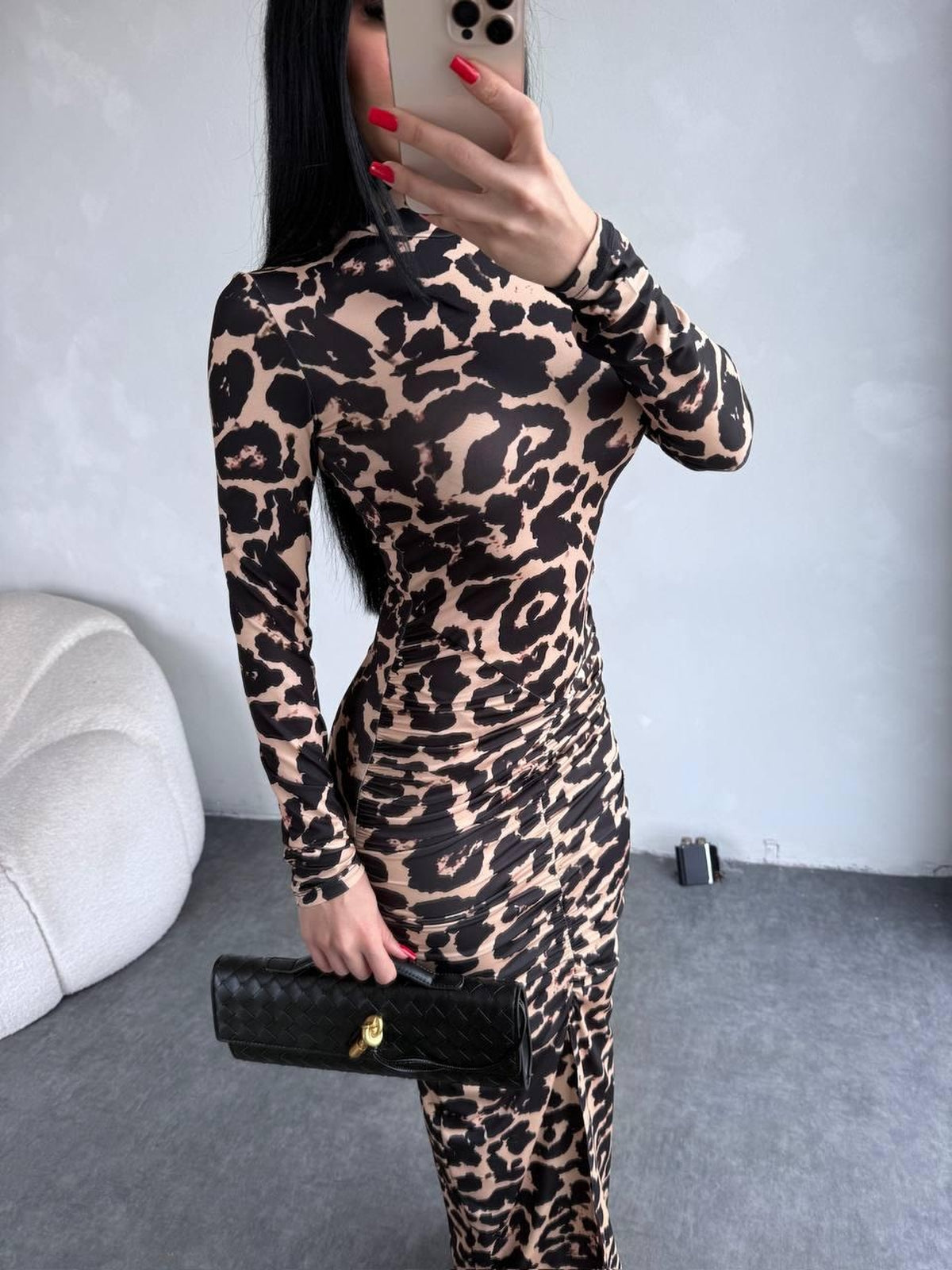ROCHIE MAXI CUTĂ DRAPEU