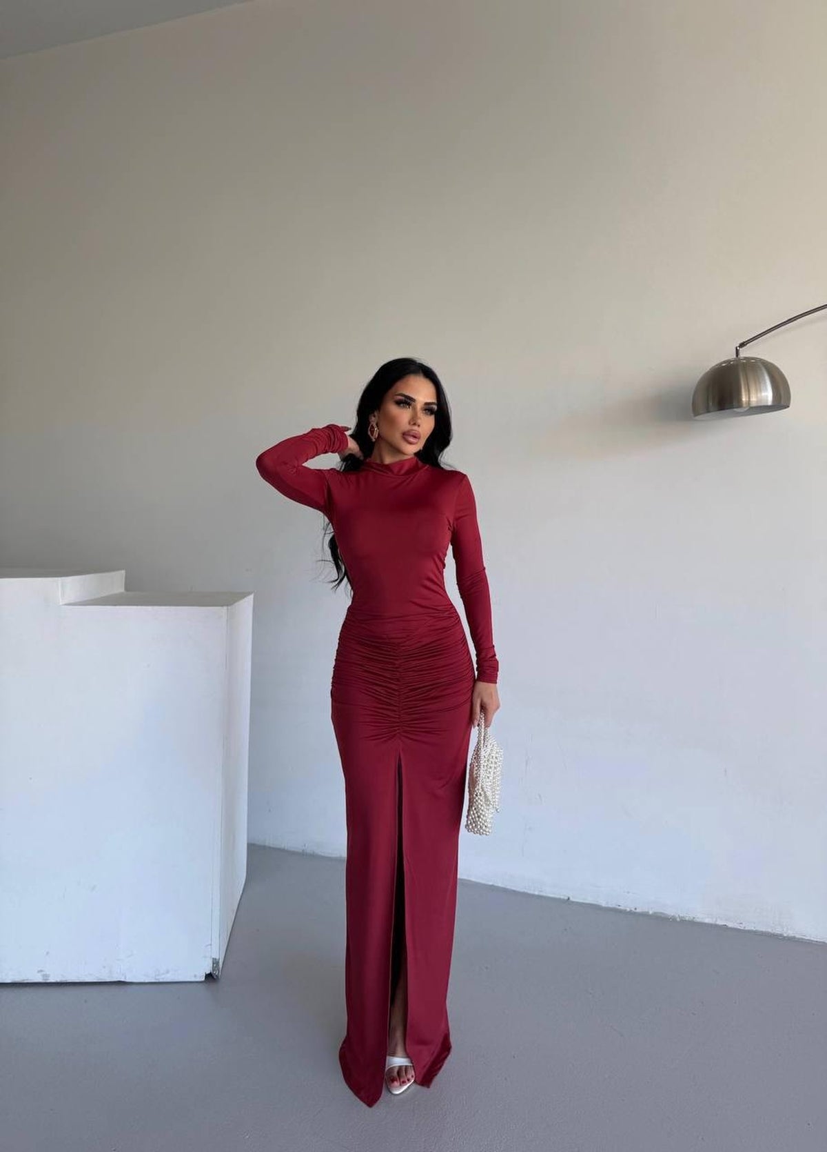 ROCHIE MAXI CUTĂ DRAPEU