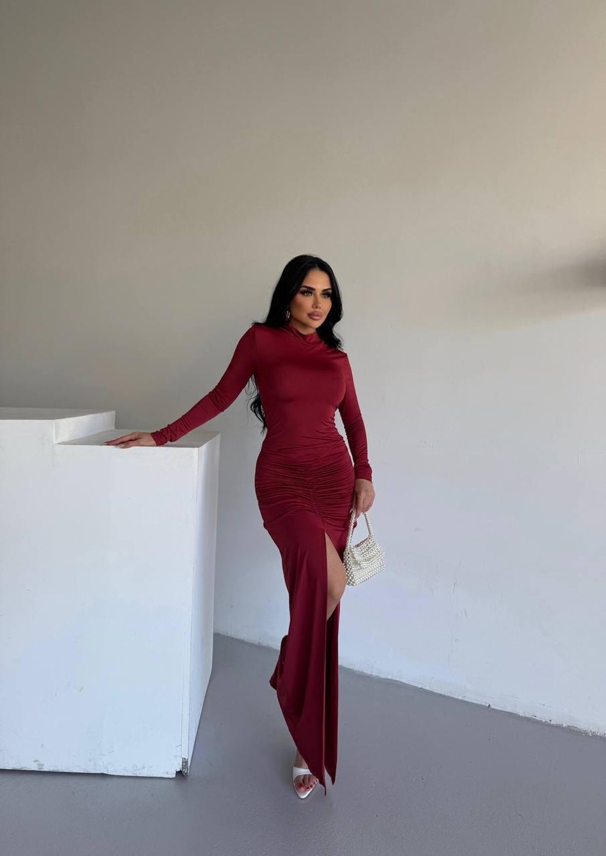 ROCHIE MAXI CUTĂ DRAPEU