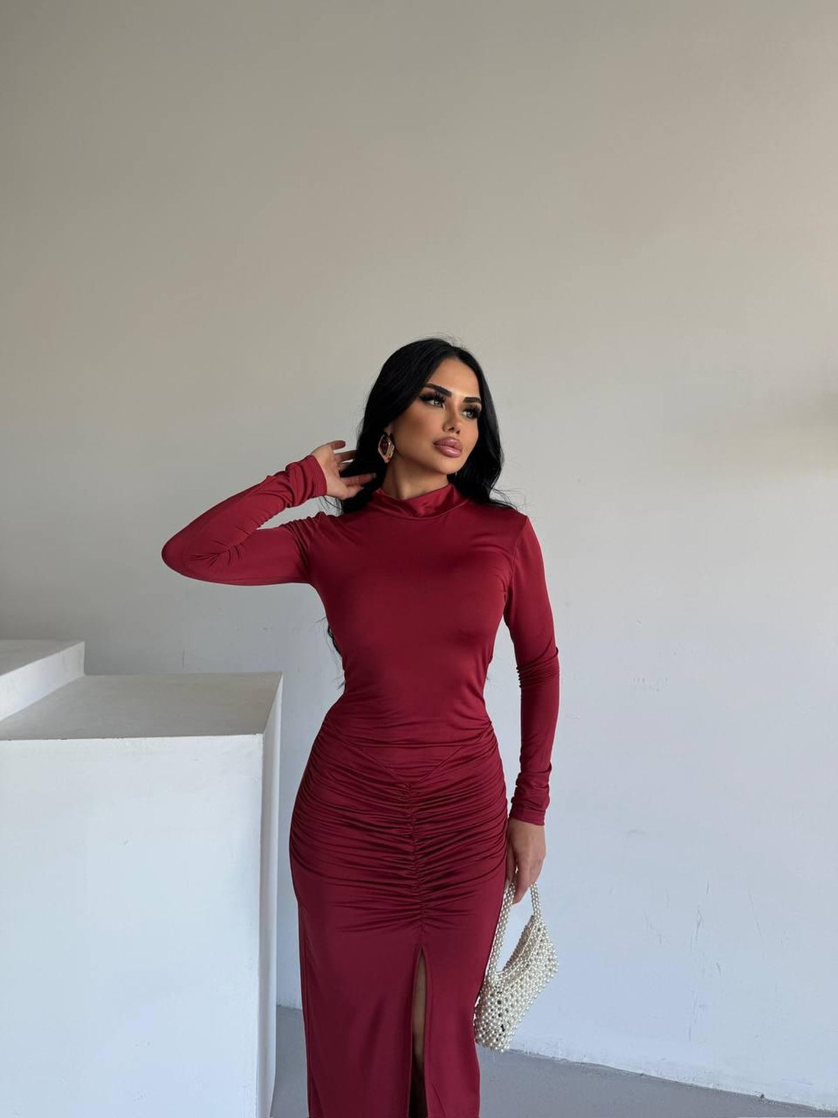ROCHIE MAXI CUTĂ DRAPEU