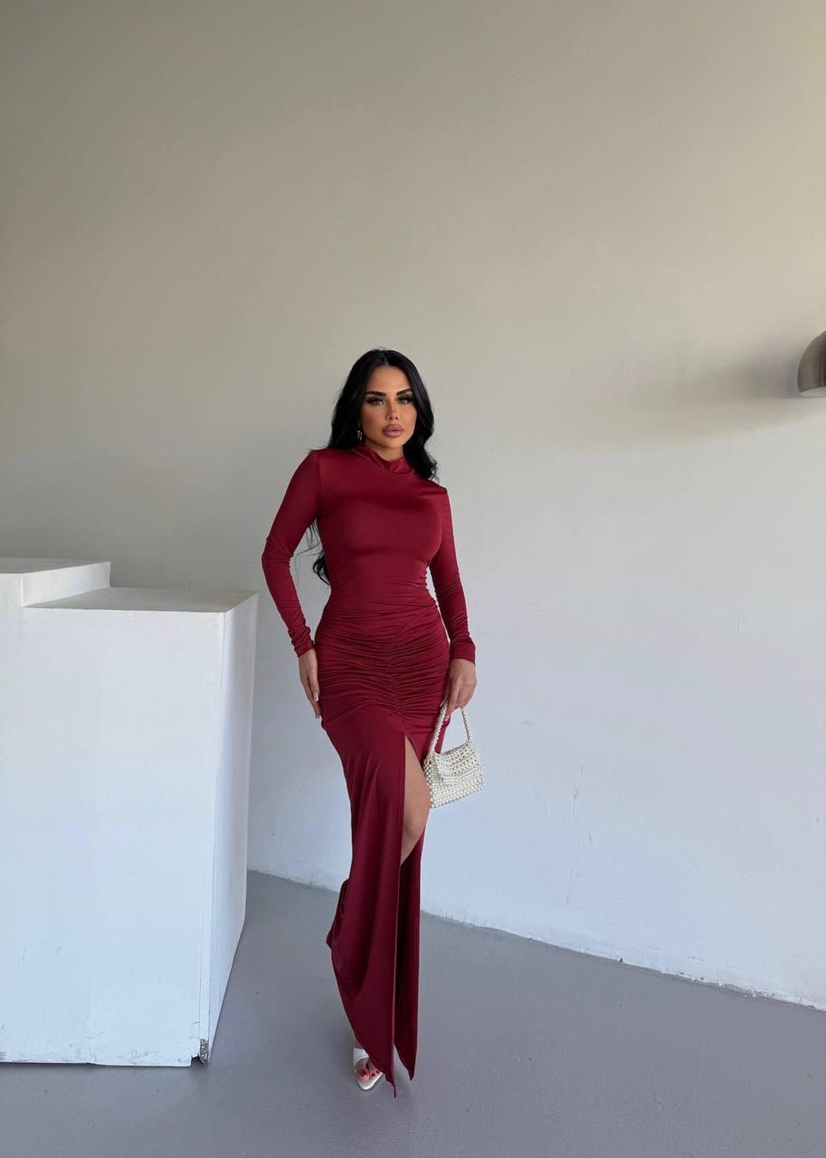 ROCHIE MAXI CUTĂ DRAPEU