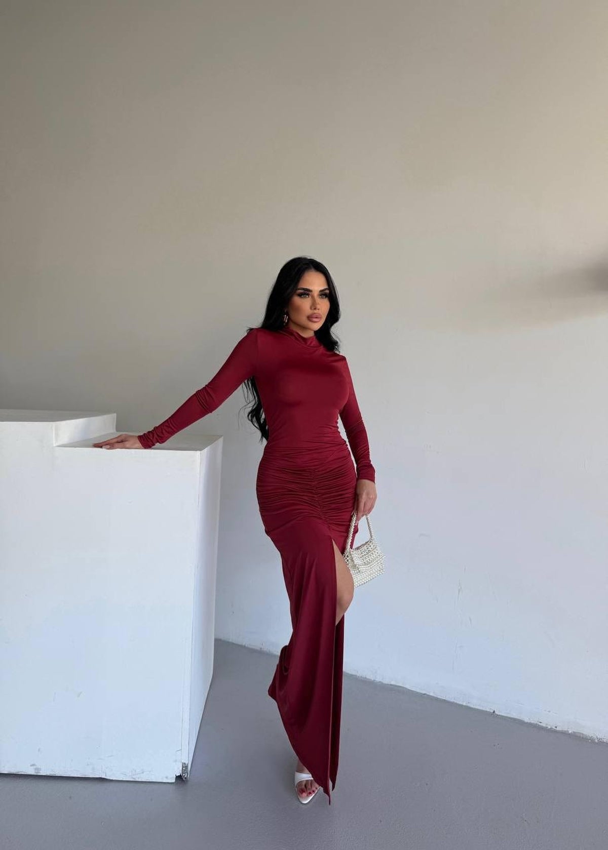 ROCHIE MAXI CUTĂ DRAPEU
