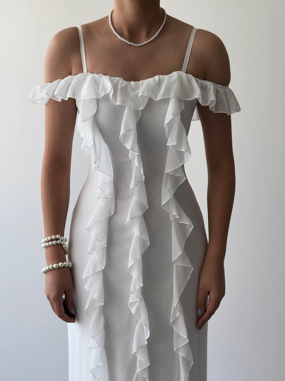 Enos İp Askılı Elbise